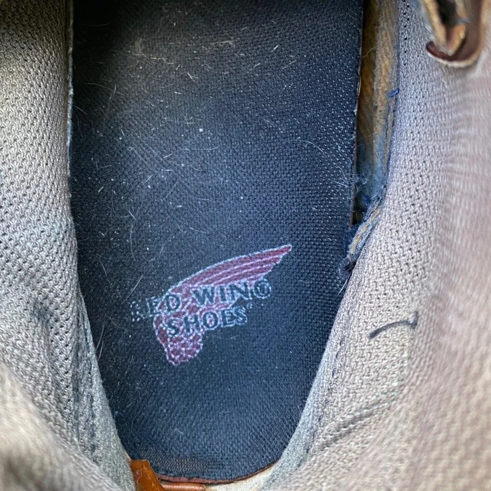 Red Wing 2264 Mens Work Boots Steel Toe Brown Leather EH Made in USA Size 12 D